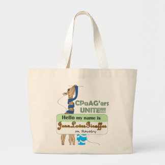 Bolsa Tote Grande Saco de Jennlovesgiraffes