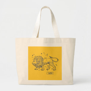 Bolsa Tote Grande Saco de Leo