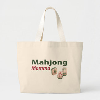 Bolsa Tote Grande Saco de Mahjong Momma