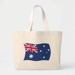 Bolsa Tote Grande Saco de mão com a bandeira da Austrália