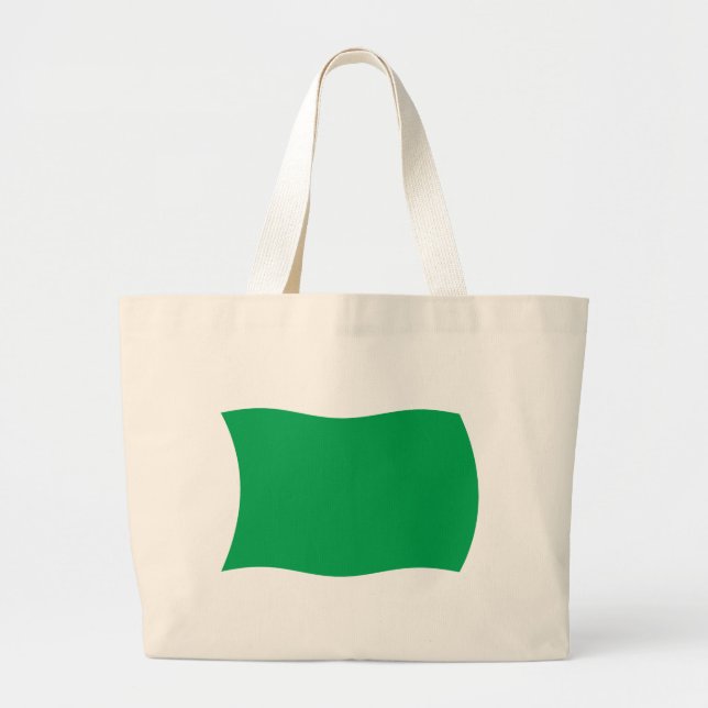 Bolsa Tote Grande Saco de mão com a bandeira da Líbia (Frente)