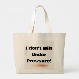 Bolsa Tote Grande Saco de mão com citação engraçada de cacto Kawaii 