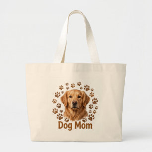 Bolsa Tote Grande Saco de mão de Mãe de Cachorro