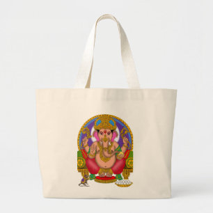 Bolsa Tote Grande Saco de mão do Senhor Ganesha