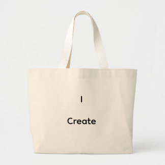 Bolsa Tote Grande Saco de mão Jumbo que eu crio