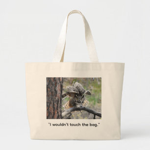 Bolsa Tote Grande Saco de mão para vida selvagem para uso diário. Mo