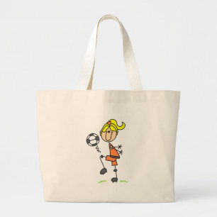 Bolsa Tote Grande Saco de mnanipulação da bola de futebol da menin