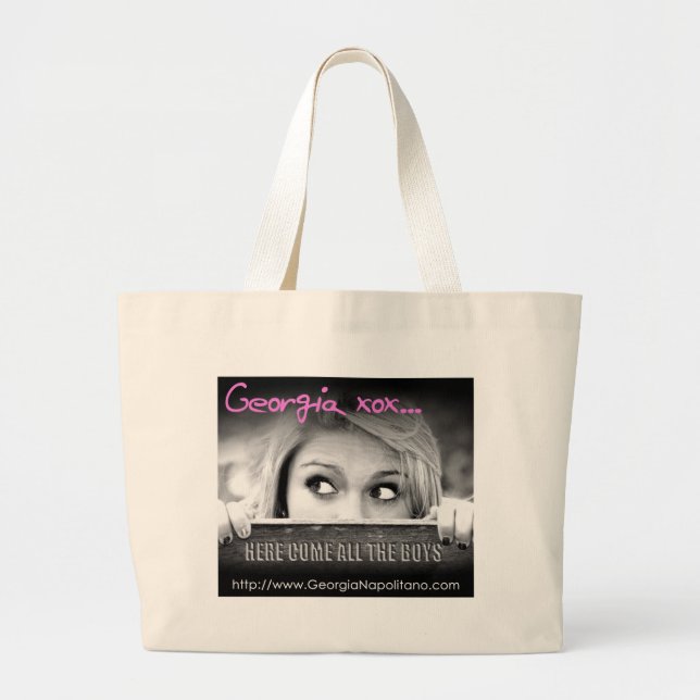 Bolsa Tote Grande Saco de Praia (Frente)