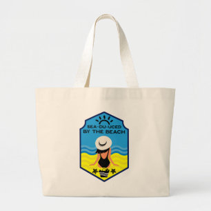 Bolsa Tote Grande Saco de Praia de Verão Essencial Tote
