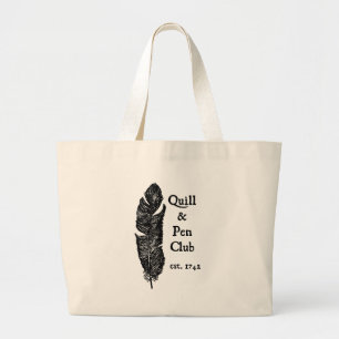 Bolsa Tote Grande Saco de recheio e Caneta