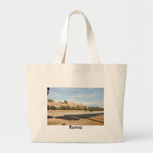 Bolsa Tote Grande Saco de Roma (Frente)