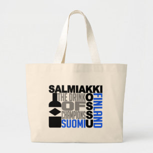 Bolsa Tote Grande Saco de Salmiakki Kossu - escolha o estilo