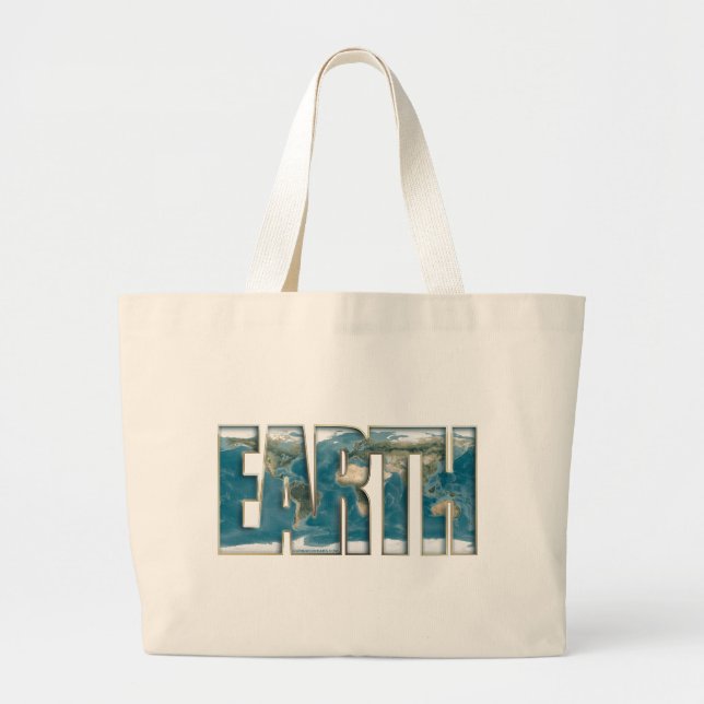 Bolsa Tote Grande Saco de terra (Frente)