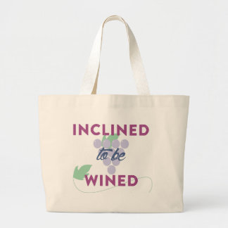 Bolsa Tote Grande Saco de toalha jumbo amante de vinho