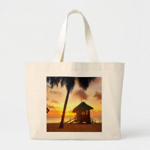 Saco de Toia de Praia Sunset Tropical