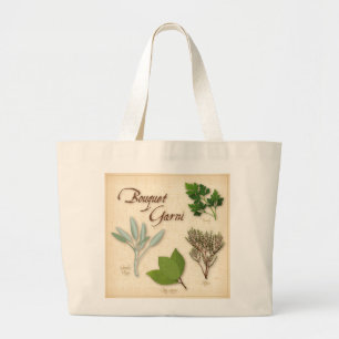 Bolsa Tote Grande Saco de Tota do Buquê Herb