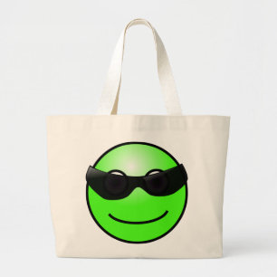 Bolsa Tote Grande Saco de Tote de Face Verde