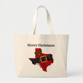 Bolsa Tote Grande Saco de Tote de Natal do Texas