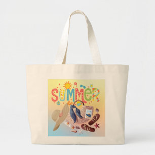 Bolsa Tote Grande Saco de Tote de Verão Jumbo