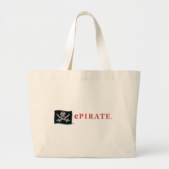 Bolsa Tote Grande saco de tote epirata (Frente)