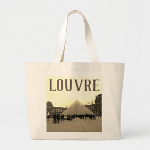 BOLSA TOTE GRANDE SACO DE TOTE LOUVRE EXCLUSIVO