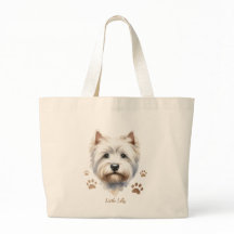 Saco de Tote Westie Personalizado