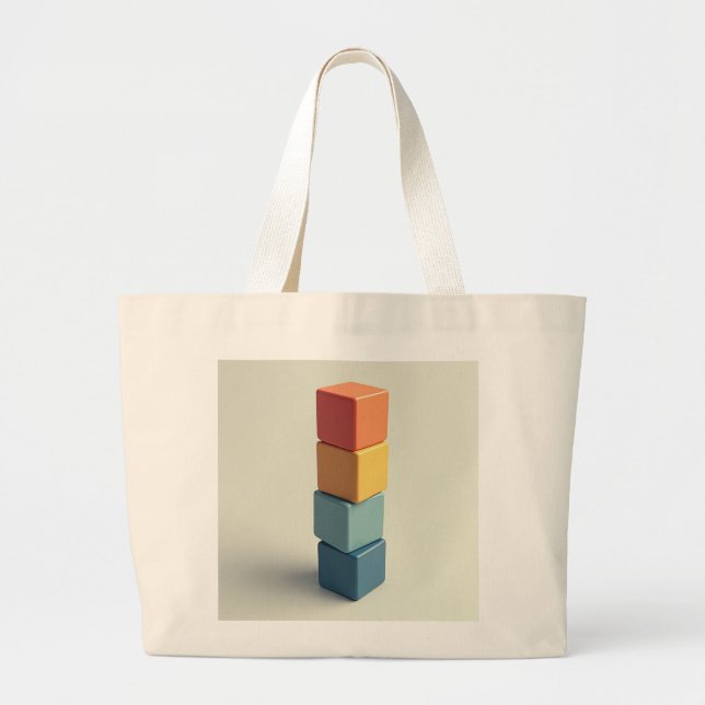 Bolsa Tote Grande saco diário (Frente)