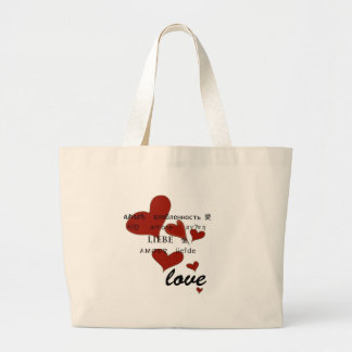 Bolsa Tote Grande saco do amor