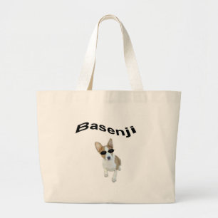 Bolsa Tote Grande saco do basenji