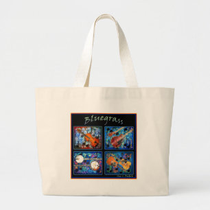 Bolsa Tote Grande Saco do BLUEGRASS