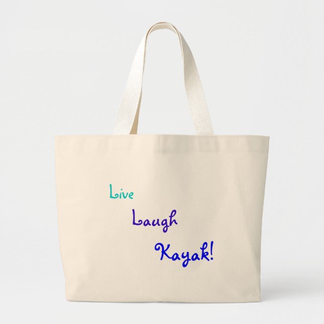Bolsa Tote Grande Saco do caiaque (Frente)
