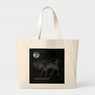 Bolsa Tote Grande Saco do Capricórnio
