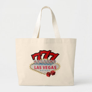 Bolsa Tote Grande Saco do clássico de Las Vegas 777