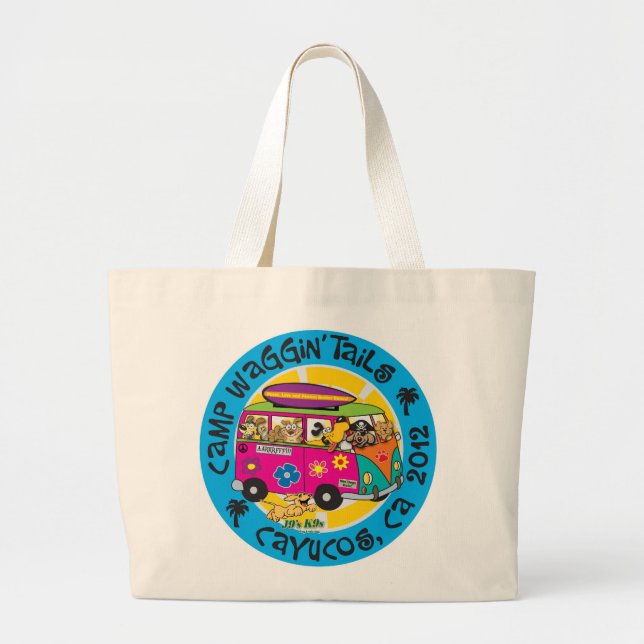 Bolsa Tote Grande Saco do CWT Cayucos 2012 (Frente)