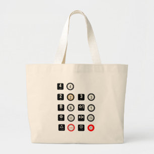 Bolsa Tote Grande Saco do elevador
