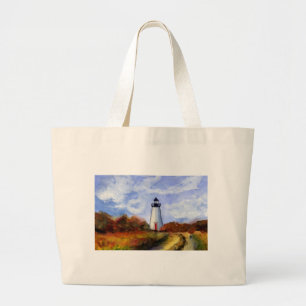 Bolsa Tote Grande Saco do Farol de Cabo Poge