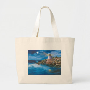 Bolsa Tote Grande Saco do farol do monte do castelo