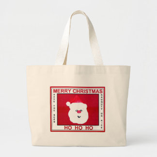 BOLSA TOTE GRANDE SACO DO FELIZ NATAL HO HO HO
