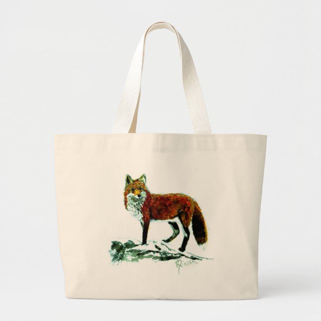 Bolsa Tote Grande Saco do Fox (Frente)