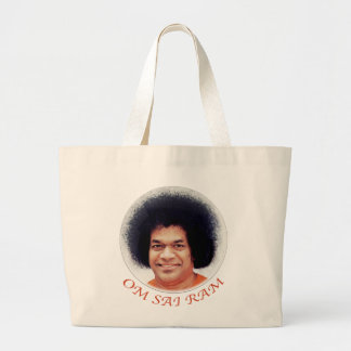 Bolsa Tote Grande Saco do jumbo de Sathya Sai Baba