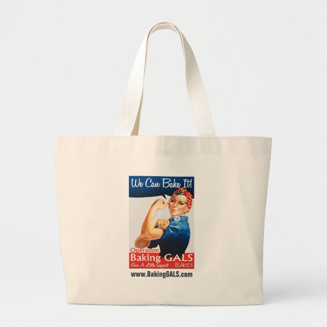 Bolsa Tote Grande Saco do logotipo (Frente)