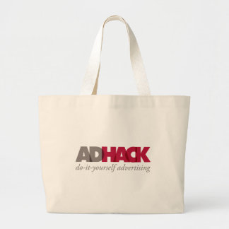 Bolsa Tote Grande Saco do logotipo de AdHack