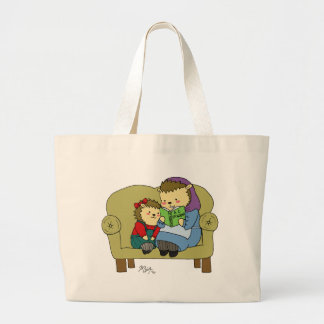 Bolsa Tote Grande Saco do Mama e do Masha