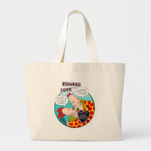 Bolsa Tote Grande Saco do pequeno do amor do Pinhead