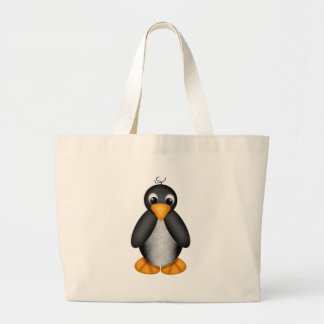 Bolsa Tote Grande Saco do pinguim