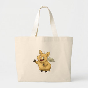 Bolsa Tote Grande Saco do porco do vôo