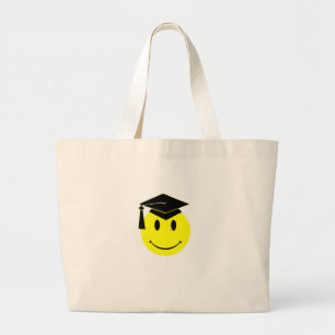 Bolsa Tote Grande Saco do sorriso da graduação
