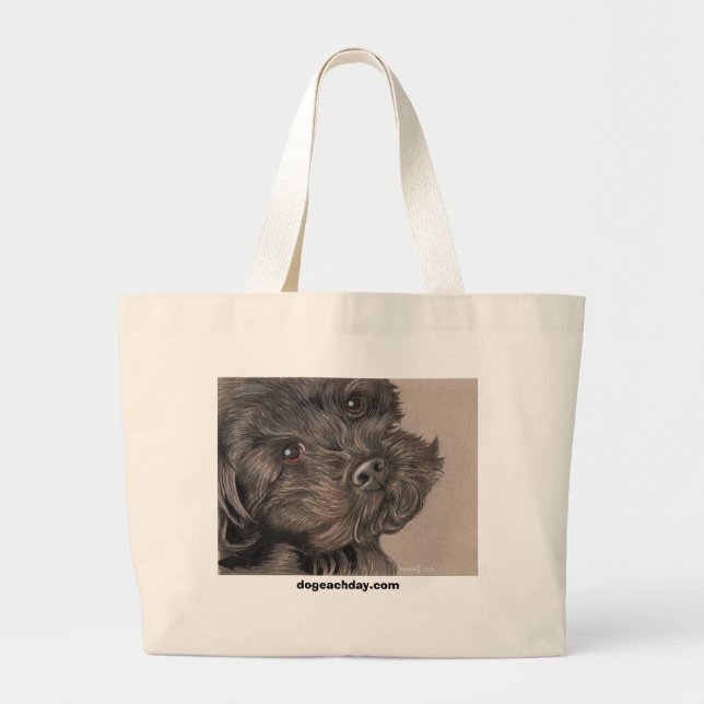 Bolsa Tote Grande Saco do trevo (Frente)