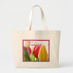 Bolsa Tote Grande Saco do TuLiPs