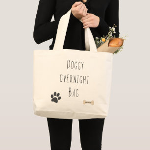 Bolsa Tote Grande Saco enorme de noite do Doggy